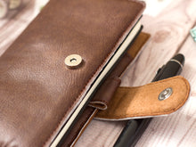 Cargar imagen en el visor de la galería, Textured colors, con snap button - Hobonichi weeks