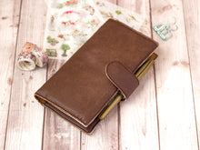 Cargar imagen en el visor de la galería, Textured colors, con snap button - Hobonichi weeks