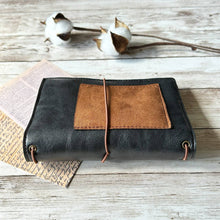 Cargar imagen en el visor de la galería, Negro rústico - Fauxdori vegano