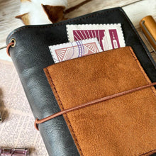 Cargar imagen en el visor de la galería, Negro rústico - Fauxdori vegano