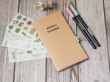 Cargar imagen en el visor de la galería, Planificador semanal Vertical - Sin fechas