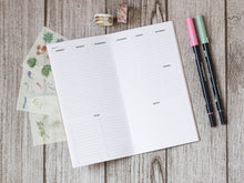 Cargar imagen en el visor de la galería, Planificador semanal Vertical - Sin fechas