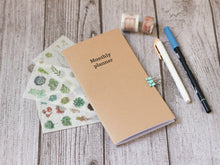 Cargar imagen en el visor de la galería, Planner mensual B/W - Sin fecha