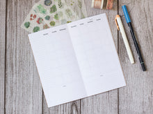 Cargar imagen en el visor de la galería, Planner mensual B/W - Sin fecha