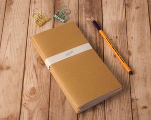 Pack of 3 notebooks - Kraft