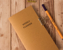 Cargar imagen en el visor de la galería, Planificador semanal arcoíris - Semana en 1 página