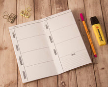 Cargar imagen en el visor de la galería, Planificador semanal sin fechas