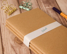 Load image into Gallery viewer, Pack of 3 notebooks - Kraft
