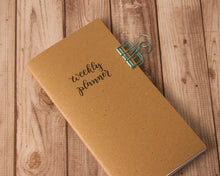 Cargar imagen en el visor de la galería, Planificador semanal lettering - Semana en 1 página