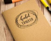 Cargar imagen en el visor de la galería, Planificador de hábitos, estilo Bullet journal - A5