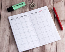 Cargar imagen en el visor de la galería, Planner mensual - Sin fecha
