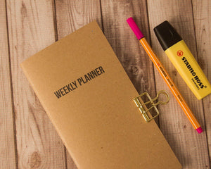 Weekly planner - Undated